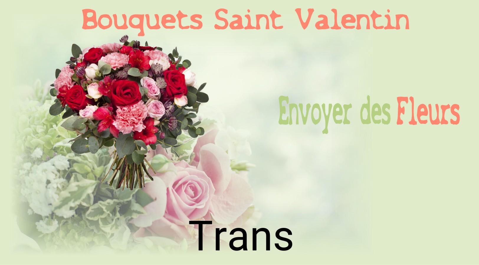 Roses de Saint-Valentin livrées à Trans